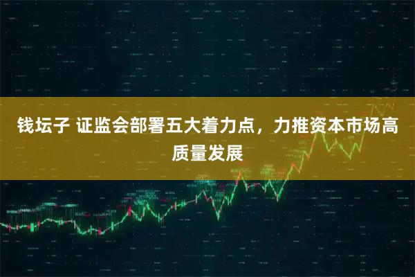 钱坛子 证监会部署五大着力点，力推资本市场高质量发展